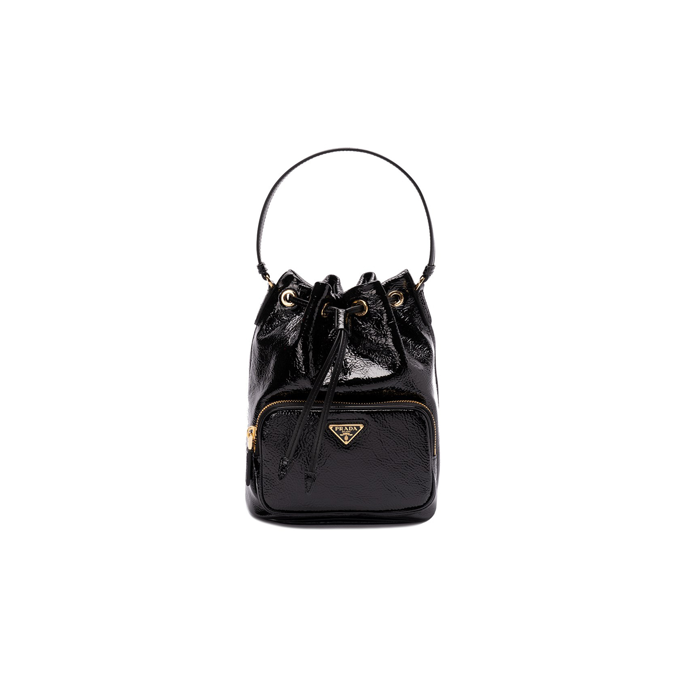 Pra*a duet naplak leather bag 1bh038 (23*18*12cm)